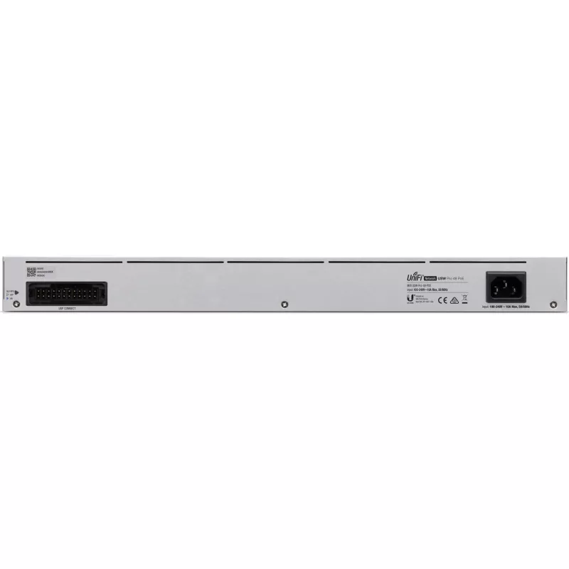 Ubiquiti UniFi USW-PRO-48 Switch de red gestionado L2/L3 Gigabit Ethernet (10/100/1000) 1U Plata