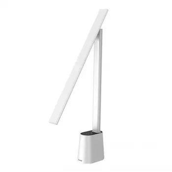 Lámpara de mesa Baseus Smart Eye Folding Rechargeable White — lámpara de mesa LED plegable, batería recargable, brazo y cabezal ajustables