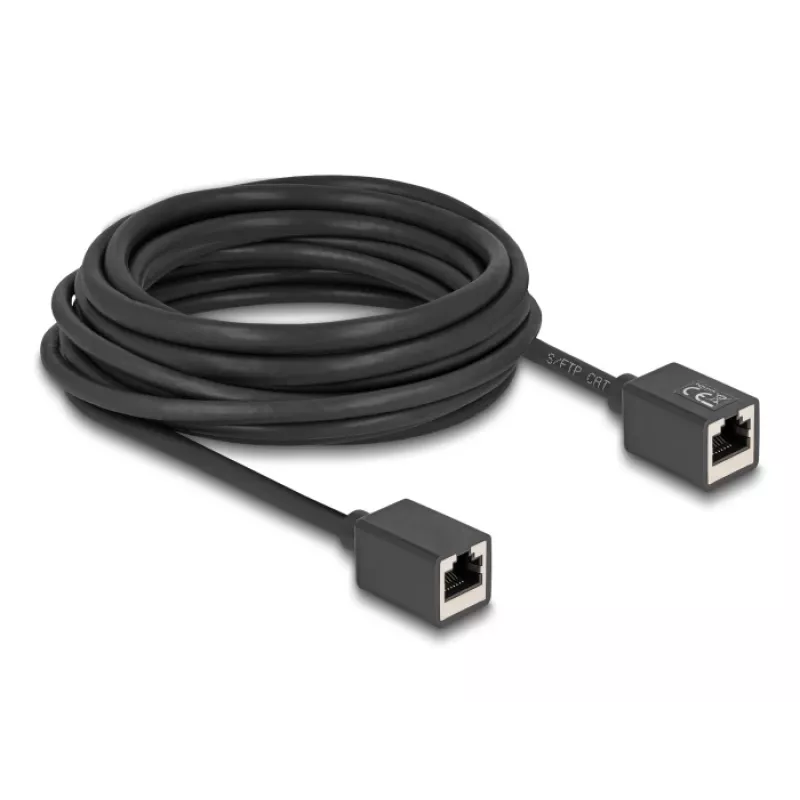 Cable de red DeLOCK 90334 RJ-45 Cat6a 7,5 m negro