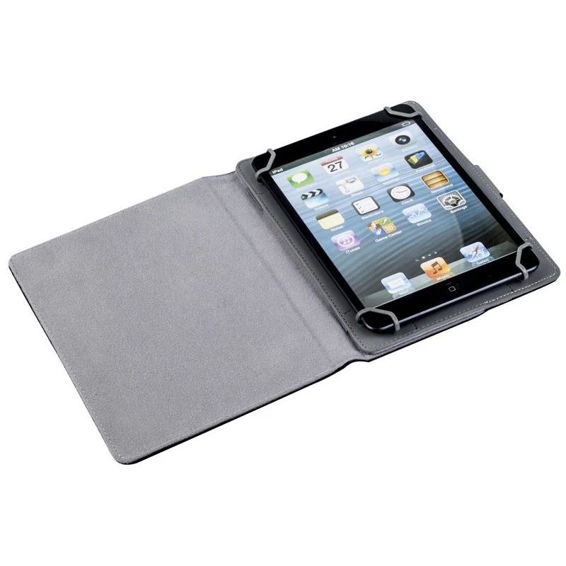 Rivacase Orly 3017 funda tipo libro para tableta 10,1 pulgadas (25,6 cm), piel sintética PU, negra