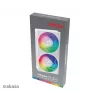 Ventilador Akasa VEGAS A24 12 cm blanco rodamiento de bolas