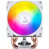 Disipador de CPU Jonsbo CR-1400E 92 mm ARGB blanco — ventilador de 92 mm, iluminación ARGB, acabado blanco