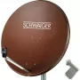 Sistema de TV por satélite SCHWAIGER SPI9962SET9 para 4 participantes, antena parabólica de 80 cm