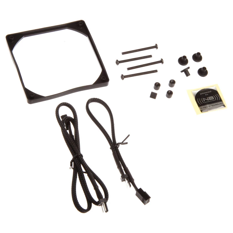Noiseblocker BlackSilent Pro PL1 ITR-PL-1 ventilador de caja, 120 mm, negro