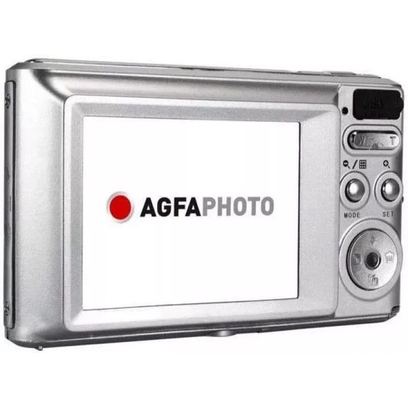 AgfaPhoto DC5200 - Cámara digital - Cámara compacta - 21,0 MPix - 720p - Plata (DC5200-SIL)
