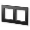 eQ-3 Homematic IP Marco de cristal doble, negro (162149A1)