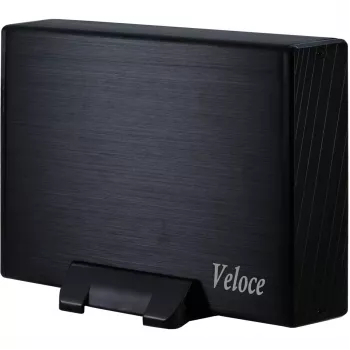 Inter-Tech Veloce GD-35612 - carcasa para disco - 3,5 inch (8,9 cm) - SATA 3 Gb/s - USB 3.0