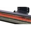 Radiador infrarrojo SUNRED RD-DARK-25, 2500 W, montaje en pared, IP55, negro