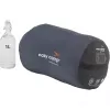 Saco de dormir Easy Camp 240209 adultos microfibra Oxford poliéster negro