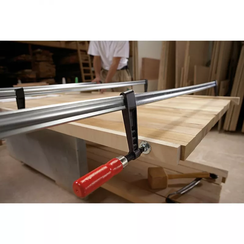 Sargento en F Bessey TGK100-2K 100 cm aluminio negro rojo