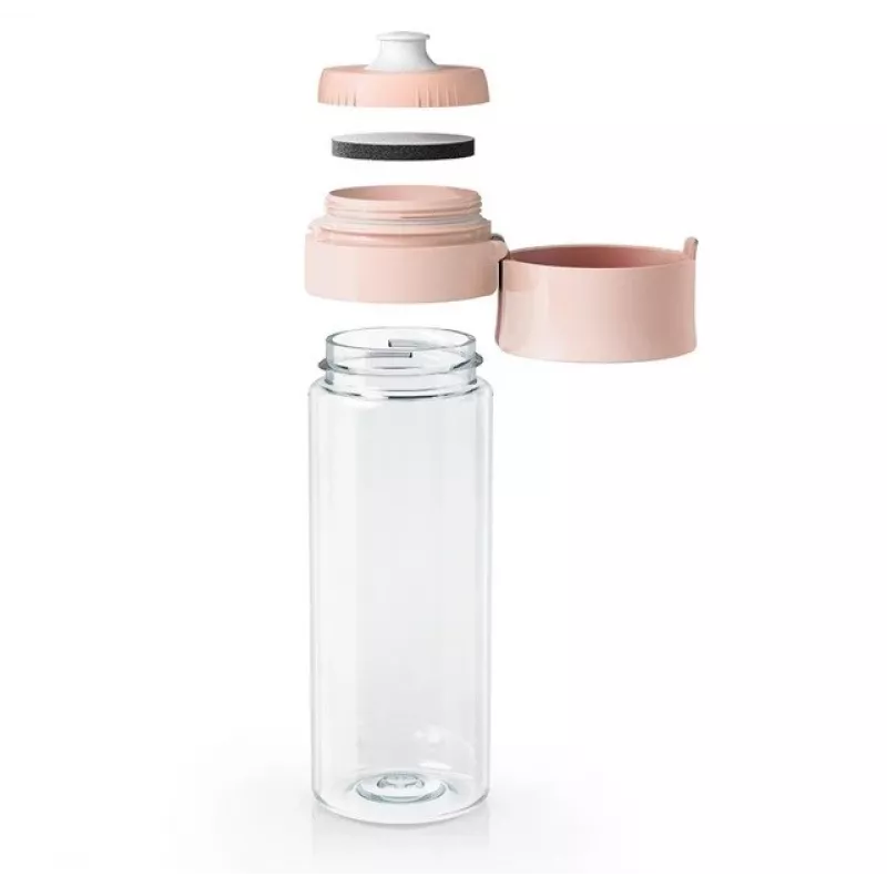 Botella filtrante BRITA Vital Peach 600 ml con filtros BRITA MicroDisc (5 discos)