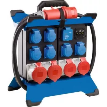 as - Schwabe CEE distribuidor de corriente Stecky DUO 3 60933 400 V 32 A (60933)