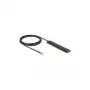 Antena WLAN DELOCK 5,8 GHz conector macho RP-SMA omnidireccional 3 dBi con cable RG-174 de 3 m, negro, autoadhesiva