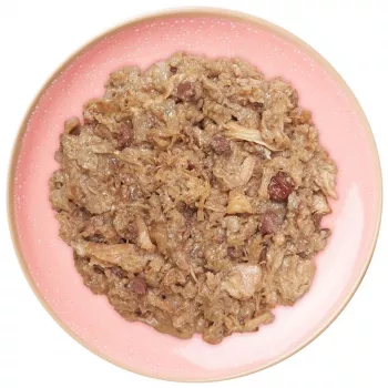 WIEJSKA ZAGRODA Filetes monoproteicos de pollo - Comida húmeda para gatos - 85g