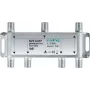 Axing BVE00601P1. Color del producto: acero inoxidable. Conector: F. Ancho: 142 mm, profundidad: 32 mm, altura: 64 mm (BVE00601P)