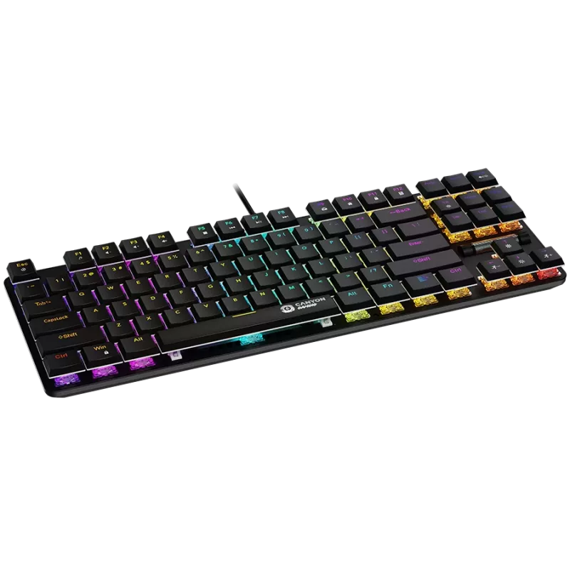 CANYON Teclado Cometstrike TKL GK-50 EN con cable