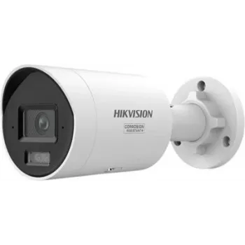 Cámara de vigilancia IP tipo bala Hikvision Pro Series DS-2CD2087G3-LI2UY/SL (ColorVu, 2,8 mm, 3840×2160) interior y exterior, montaje en pared