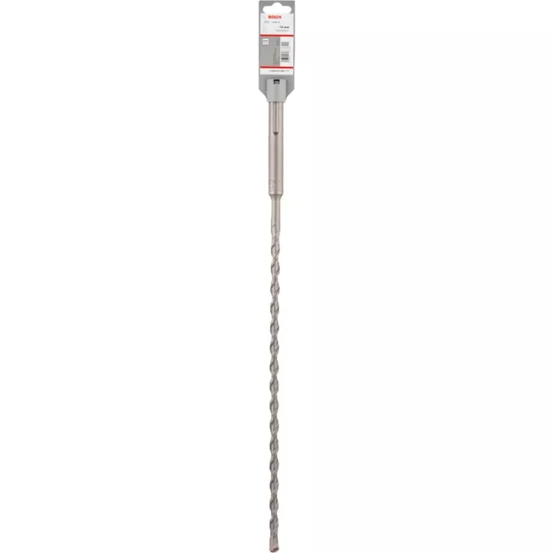 Bosch SDS max-4 2608833960 broca para martillo, 12 mm, longitud útil 400 mm, para hormigón, mampostería, piedra