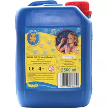 Botella de recarga 2,5 litros, pompas de jabón