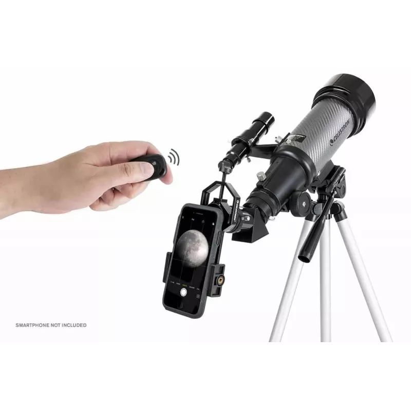 Telescopio refractor Celestron Travelscope 70 DX negro, gris