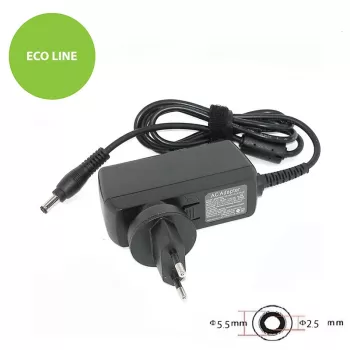 Fuente de alimentación para portátil ASUS 45W: 19V, 2,37A