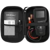 Qoltec 52489 Analizador y comprobador digital de baterías 3-en-1 con LCD y multilingüe 6V | 12V | 24V | 30Ah-200Ah