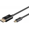 Cable USB-C a DisplayPort GOOBAY 75704, 1 m, hasta 4K@60Hz