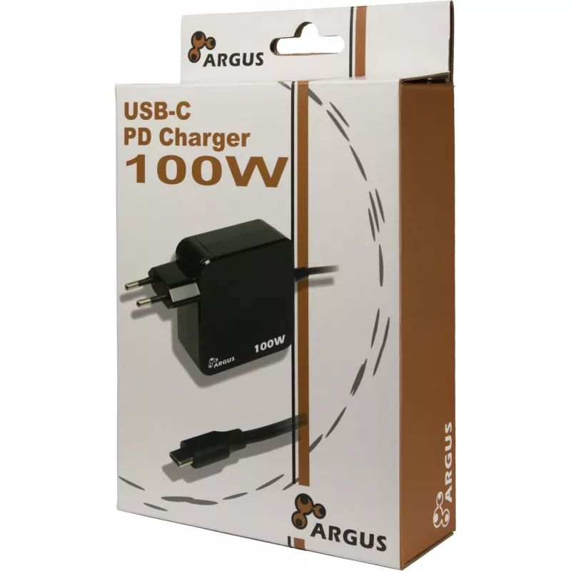 Cargador Inter-Tech PD-2100 negro AC para interiores