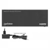 Splitter HDMI Manhattan 4K@60Hz 8 puertos con downscaling, distribuye una señal de entrada HDMI a ocho salidas HDMI (1x8), 18G, conmutador EDID para downscaling, Negro