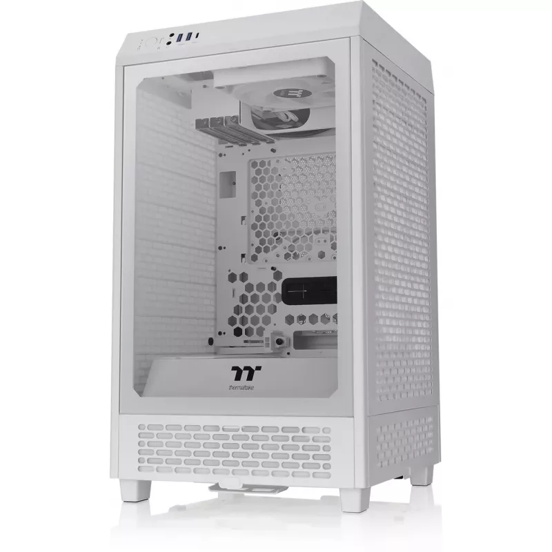 Thermaltake The Tower 200 Caja Micro-Tower Mini-ITX con ventana blanca
