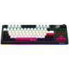 LORGAR KBP70TKLW, teclado gaming mecánico inalámbrico TKL Pro, negro/rojo, distribución EN