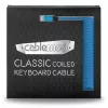 CableMod Classic cable en espiral para teclado CM-CKCA-MLB-KLB150KLB-R, de Micro USB a USB-A, 150 cm, azul (Spectrum Blue)
