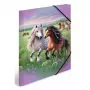 Carpeta HERMA con goma elástica A3 cartón Horse World