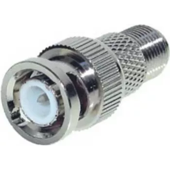 Adaptador de conector hembra F a conector macho BNC ShiverPeaks 85330 – adaptador coaxial