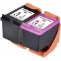 Renkforce Pack combinado de tinta compatible que reemplaza a HP 302 (X4D37AE) Negro, Cian, Magenta, Amarillo RF-I-HP302BCMY2PK RF-5628788 (RF-5628788)