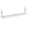 Organizador de cables Maclean bajo el escritorio, carga máx. 5 kg, máx. 728 mm, blanco, MC-103 W