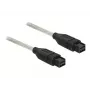 Cable FireWire DeLOCK FireWire B/B 1,0 m gris