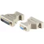 Adaptador Sub-D ShiverPeaks 78420, 9 polos (DE-9) a 25 polos (D-Sub 25)