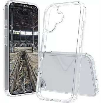 Funda protectora trasera jt berlin Pankow Clear para Apple iPhone 17 — transparente