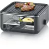 Severin RG 2360 raclette con grill 4 personas 800 W negro
