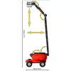 COBI Manitou 280 TJ bloques 347 piezas a partir de 6 años