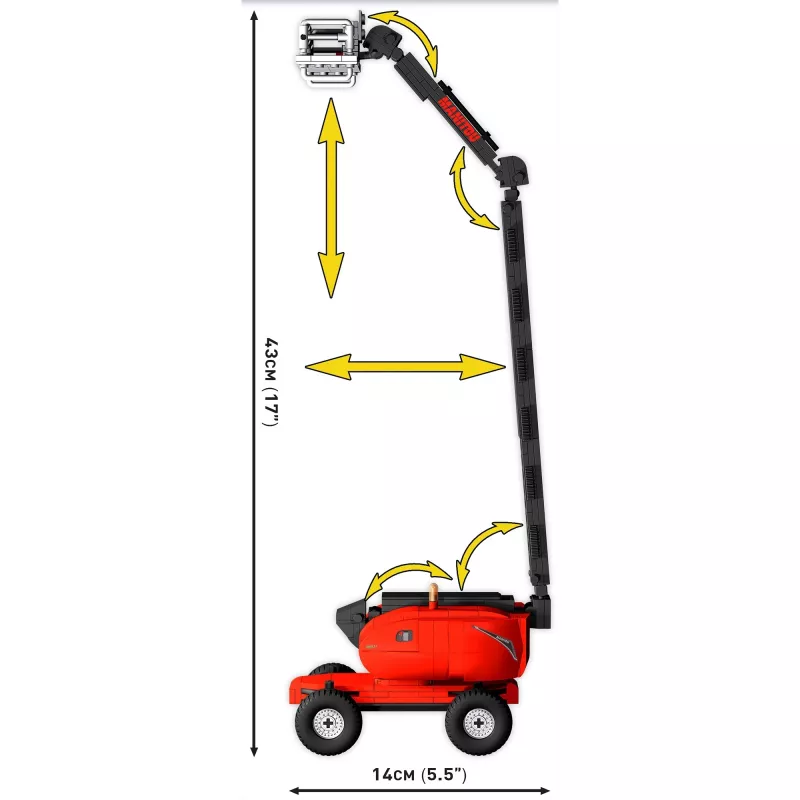 COBI Manitou 280 TJ bloques 347 piezas a partir de 6 años