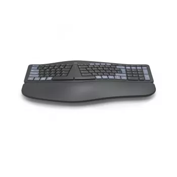 Teclado ergonómico inalámbrico HAMA WK-900 Negro USB, diseño compacto, conexión inalámbrica