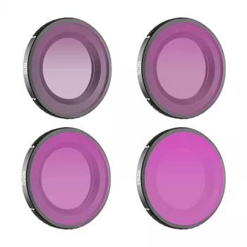 Set de 4 filtros Sunnylife ND8 + ND16 + ND32 + ND64 para Osmo Nano
