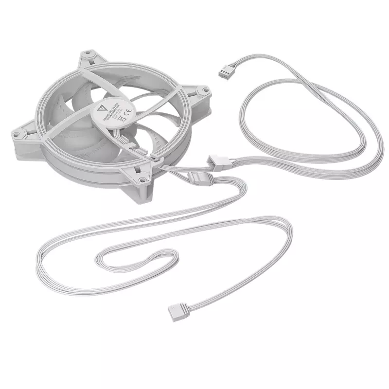 Ventilador para caja MODECOM VOLCANO APEX 140 ARGB WHITE 140mm Reverse