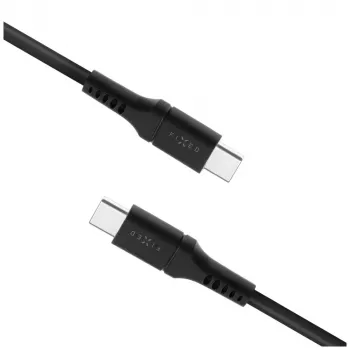 Cable USB-C a USB-C FIXED FIXDLS-CC12-BK, 1,2 m, 60 W corriente y datos