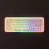 Teclado mecánico gaming AKKO YU01 Antique Jade 65% RGB con switches V3 Piano Pro