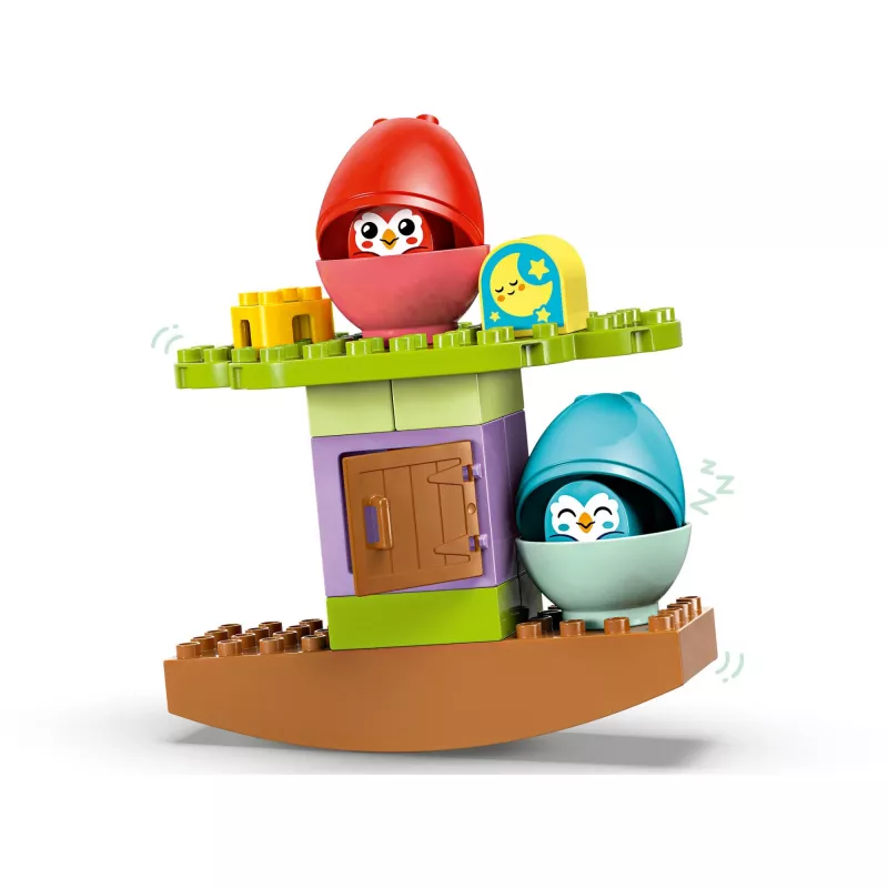 LEGO DUPLO 10440 Árbol para equilibrar y apilar, juguete de construcción, 27 piezas, 18 meses+, colorido