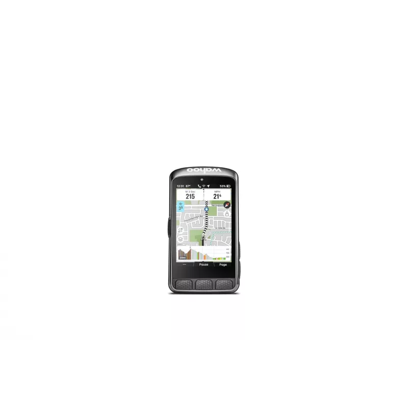 Wahoo ELEMNT ACE WFCC7 ciclocomputador GPS, pantalla táctil TFT de 3,8 pulgadas (9,7 cm), sensor de viento