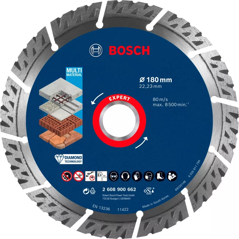 Bosch 2 608 900 662 Accesorio para amoladora angular Disco de corte